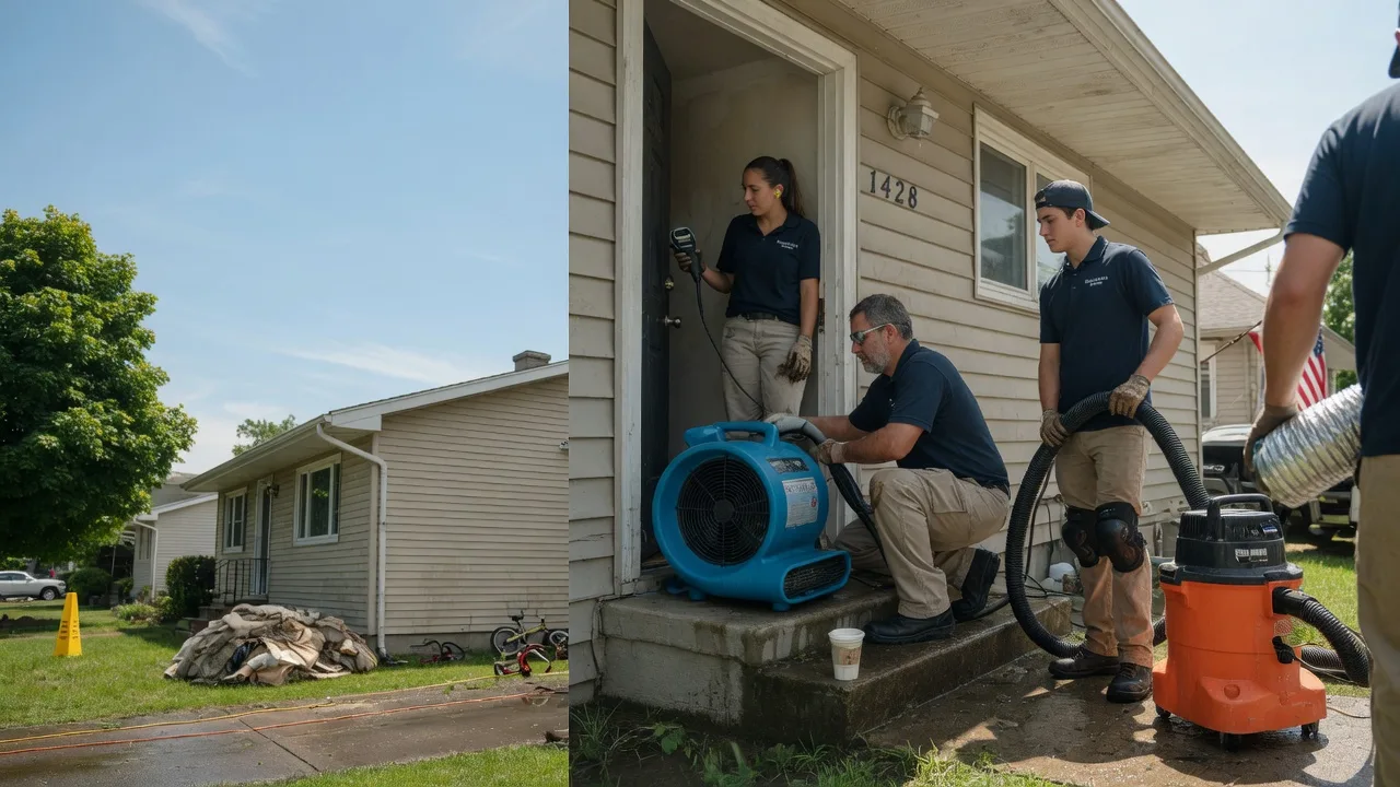 Water Damage Restoration in Greenville, IN near me